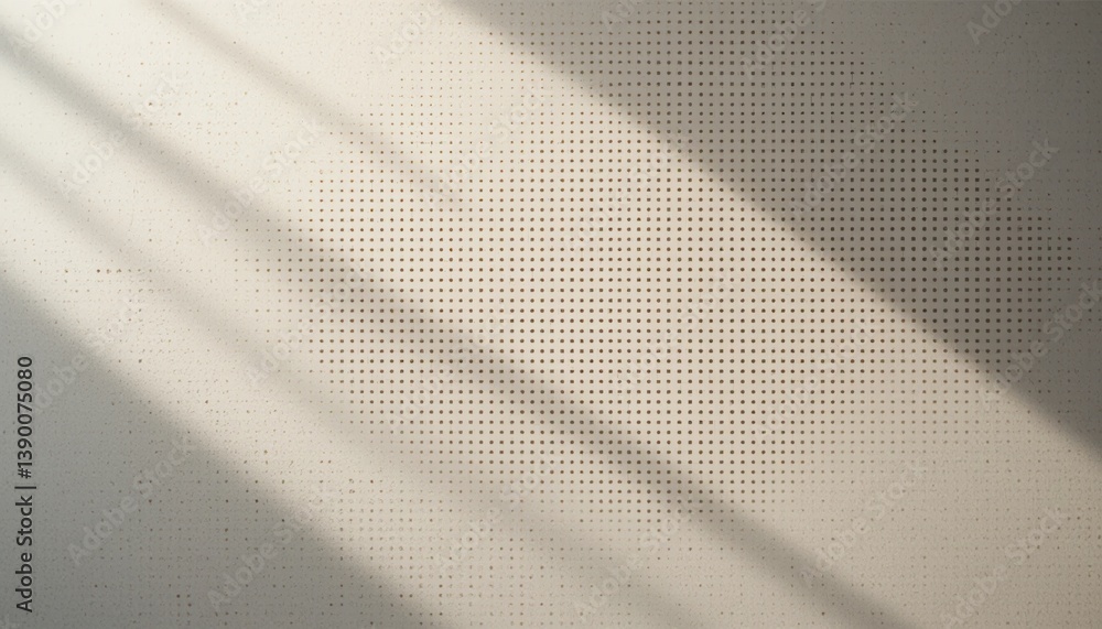 Poster soft shadow patterns on textured wall indoor setting photography minimalist style abstract concept f