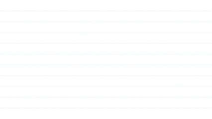 ノートのような薄い水色の破線の罫線入りのシンプルな背景素材 - 横書き･11行 - 16:9