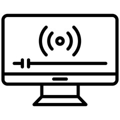 Live Stream Icon