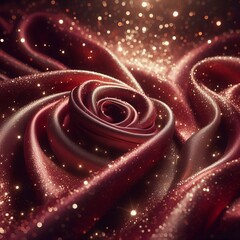 Burgundy Background with Luxury Satin Fabric Glitter elegance wi
