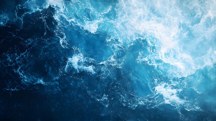 Fototapeta premium Ocean Ombre Illustration Background