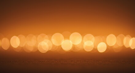 Golden Lights Abstract Background