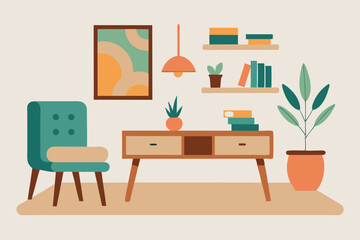 interior design of living room