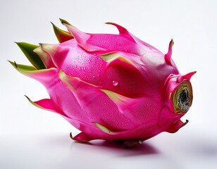 Obraz premium dragon fruit isolated on white background