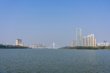 Obraz premium Dongjiang Cityscape, Huizhou, Guangdong, China