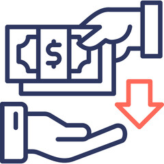 Appreciation line color icon