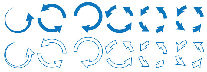 Refresh icon vector. Green recycle vector icon symbol. Repeat and reload icons set and arrow rotation circle. Sync icon symbol convert button sign