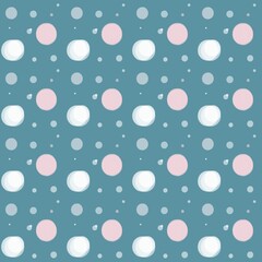 seamless polka dots pattern