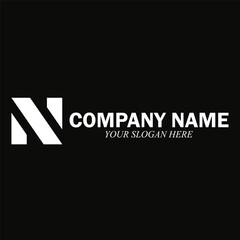 N Letter Logo Template