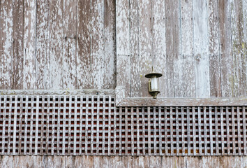 Exploring weathered wood features on a rustic building outdoor photography urban environment unique perspective