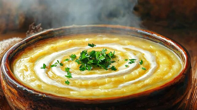 traditional irish leek and potato soup video