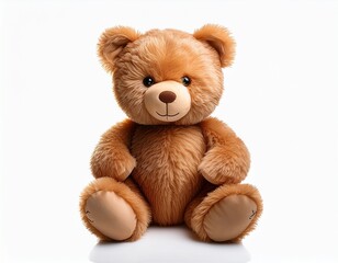 teddy bear isolated on white