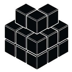 abstract cube background