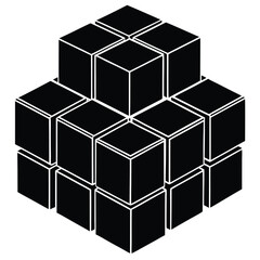 abstract cube background