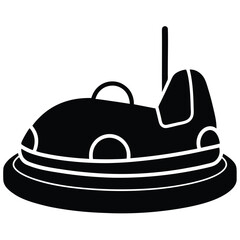 vector illustration of cartoon car