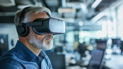 A corporate trainer is using VR-based simulations for immersive employee training programs.