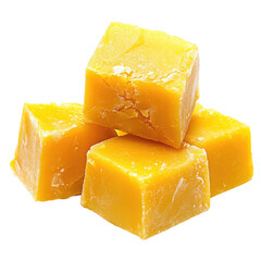 Mango Burfi Delight on transparent background
