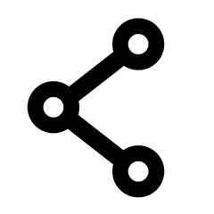 share icon element black design