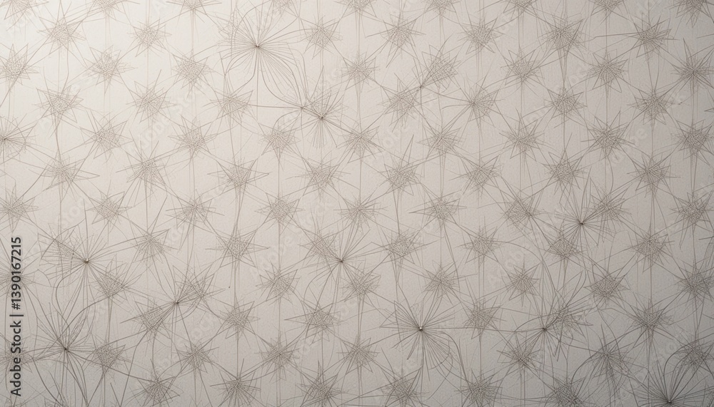 Poster intricate patterns of fine lines artistic display abstract art minimalist environment close-up view 