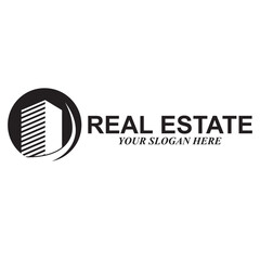 home real estate logo and vector