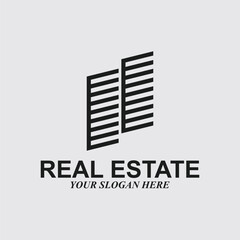 home real estate logo and vector