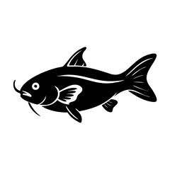 corydoras catfish icon, corydoras catfish line art - simple line art of corydoras catfish, perfect for corydoras catfish logos and icons