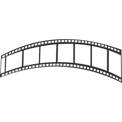 Fototapeta premium Film Strip Icon