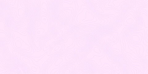 The stylized height of the topographic map contour in lines and contours. Abstract white background with map contour. Moden pink lines of the relief map on a white background. Vector grid map