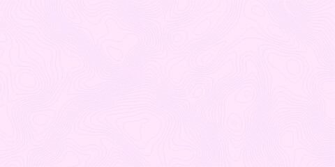 The stylized height of the topographic map contour in lines and contours. Abstract white background with map contour. Moden pink lines of the relief map on a white background. Vector grid map