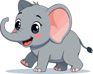 adorable baby elephant