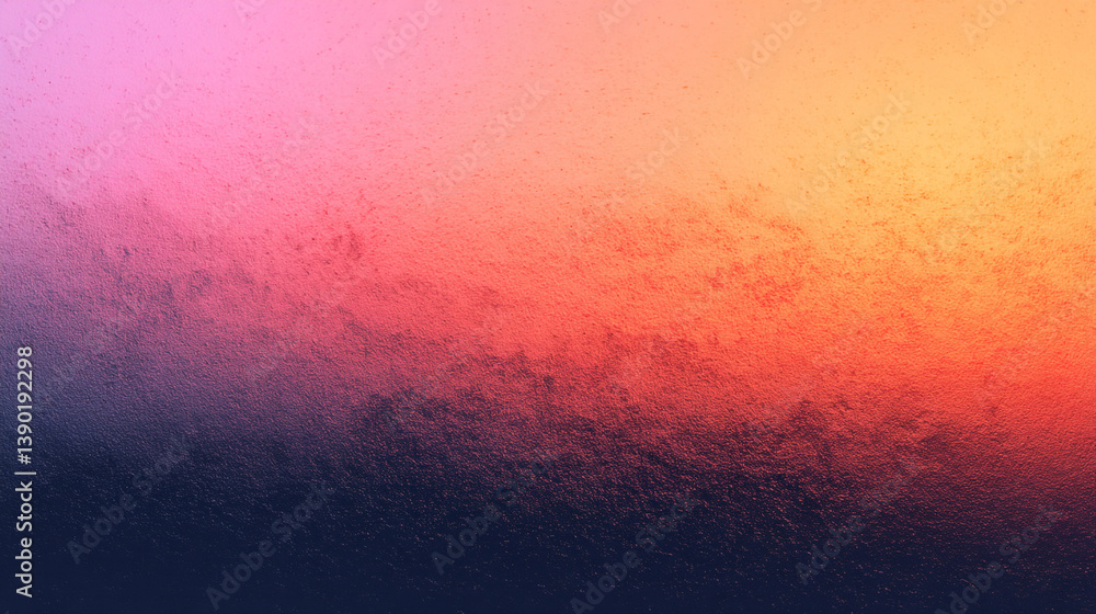 Poster abstract background with a gradient of pink orange and blue creating a dreamy and soft aesthetic