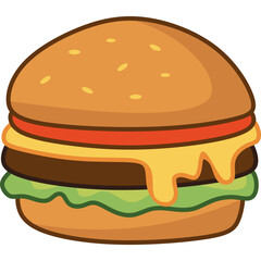 Hamburger Illustration