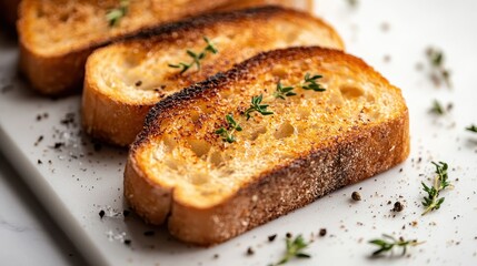 Crispy Toast with Even Browning Details