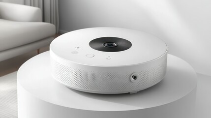 Compact, modern projector, stylish design