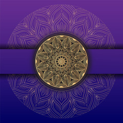 luxury mandala design, relaxing and easy mandala art for tattoo design,Mandala silhouette vector with colorful background mandala pattern Beautiful pattern on a red background. Vector mandala template