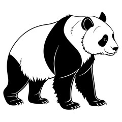 panda silhouette