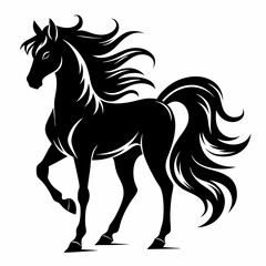 horse silhouette