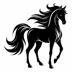 horse silhouette