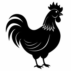 Chicken silhouette
