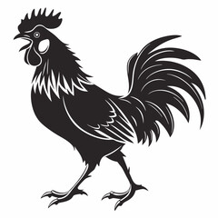 Chicken silhouette