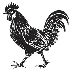 Chicken silhouette
