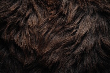 Naklejka premium Soft brown animal fur creates a warm, textured background, ideal for nature or wildlife-themed projects