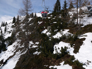 Skifahren im Skigebiet Zauchensee