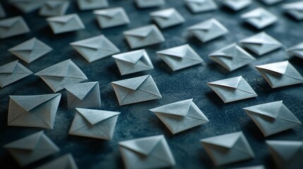 Email marketing campaign strategy bulk mailing list direct mail advertising business communication concept