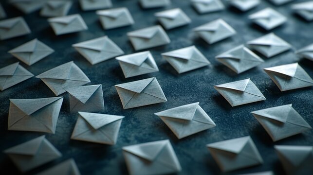 Email marketing campaign strategy bulk mailing list direct mail advertising business communication concept