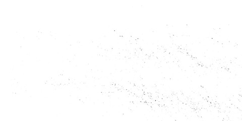 White powder explosion on black background. Horizontal silver glitter festive confetti isolated on transparent background. Silver glitter falling dust particles. Luxury confetti dots  