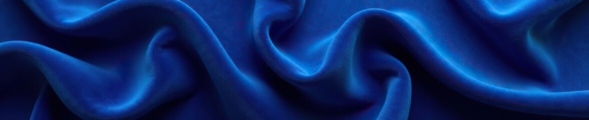 Luxurious velvet textile in deep navy blue with soft sheen and delicate texture,  navy blue,  elegant