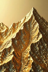 Luxury gold abstract line art background with mountain topographic map texture, elegant wallpaper design for wall arts, fabric, packaging, web, banner, app,  app,  background