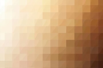 Abstract background of gradient squares transitioning from light to dark brown tones visual effect