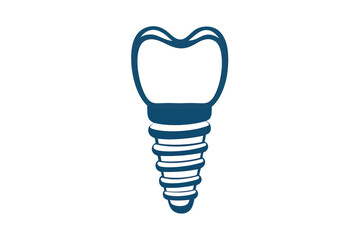 Dental implant providing a permanent solution for missing teeth, enhancing oral health and confidence